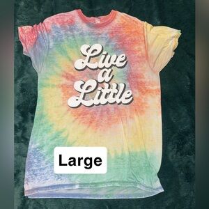 Colorful Tie-Dye Kids Shirt